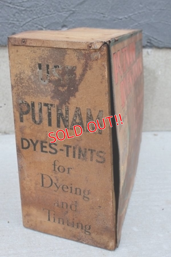 画像6: dp-251008-12 MONROE CHEMICAL COMPANY 1930's PUTNAM DYES-TINTS DISPLAY RACK