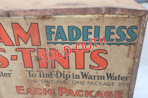 画像9: dp-251008-12 MONROE CHEMICAL COMPANY 1930's PUTNAM DYES-TINTS DISPLAY RACK