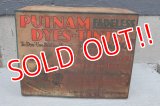 dp-251008-12 MONROE CHEMICAL COMPANY 1930's PUTNAM DYES-TINTS DISPLAY RACK
