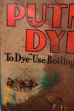 画像2: dp-251008-12 MONROE CHEMICAL COMPANY 1930's PUTNAM DYES-TINTS DISPLAY RACK (2)