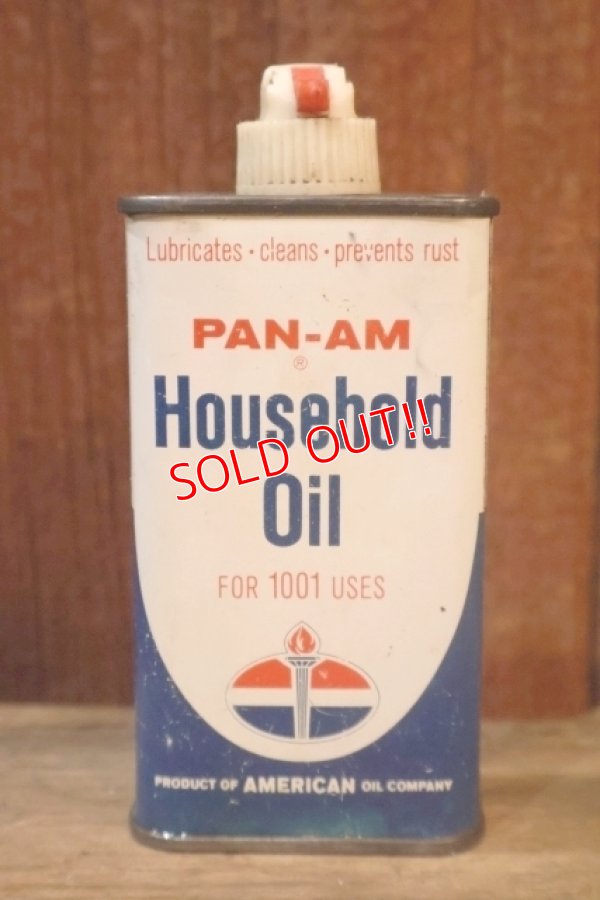 画像1: dp-251008-64 AMERICAN OIL COMPANY / PAN-AM Household Handy Oil Can