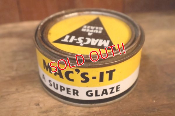 画像1: dp-251008-87 MAC'S SUPER GLOSS COMPANY / MAC'S-IT A SUPER GLAZE CAN