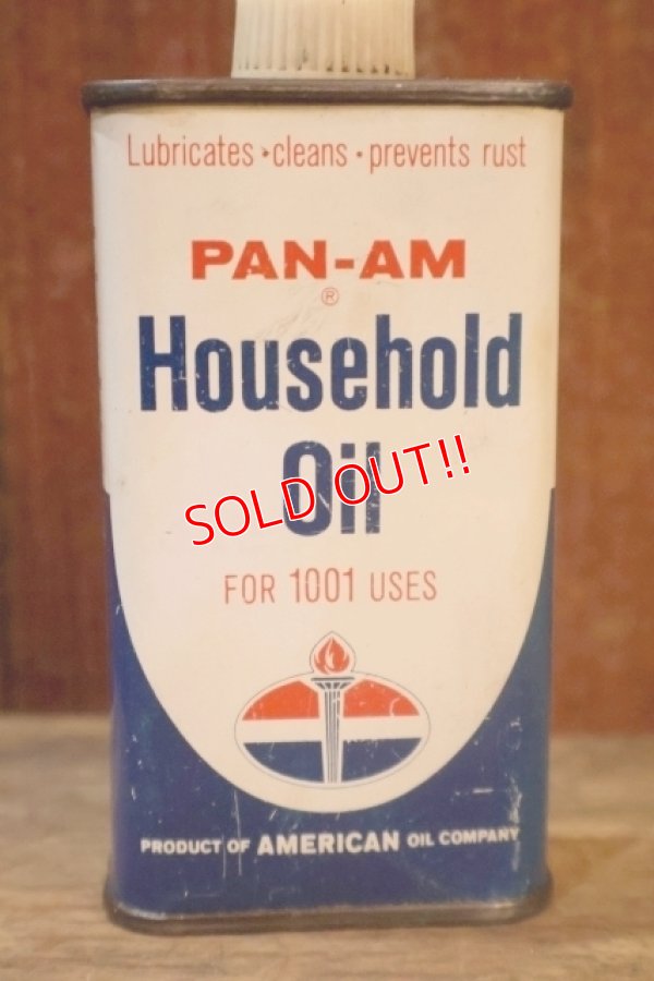 画像2: dp-251008-64 AMERICAN OIL COMPANY / PAN-AM Household Handy Oil Can