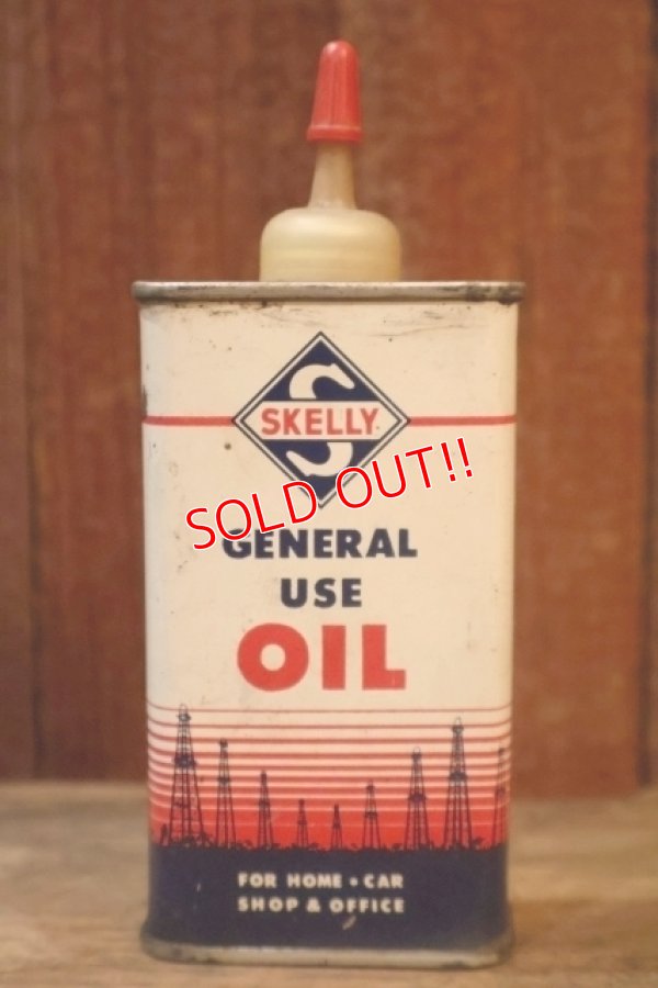 画像1: dp-251008-77 SKELLY OIL COMPANY / 1970's GENERAL USE HANDY OIL CAN