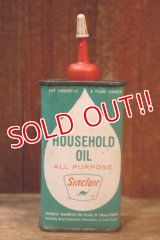 dp-251008-66 Sinclair / 1960's-1970's HOUSEHOLD HANDY OIL CAN