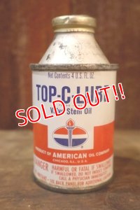 dp-251008-87 AMERICAN OIL COMPANY TOP-C-LUBE Valve Stem Oil 4 U.S. FL. OZ. Can