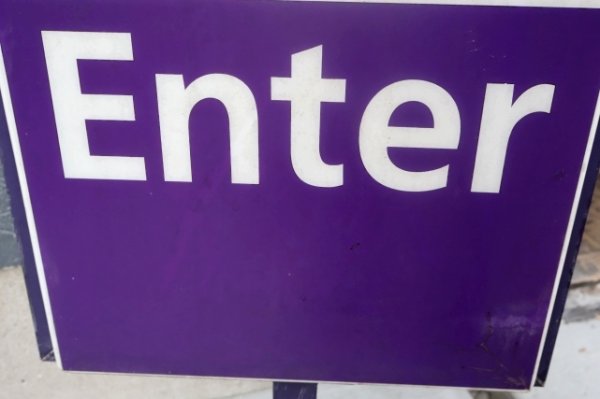 画像8: dp-251008-19 【店頭ピックのみ・発送不可】TACO BELL 1990's-2000's Drive-Thru "Enter" Sign