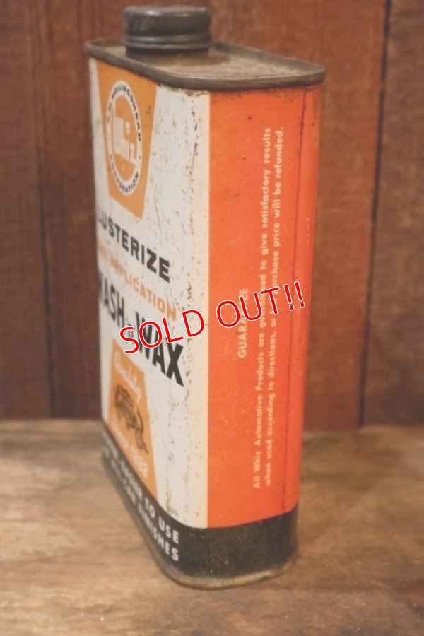 画像4: dp-251008-87 Whiz LUSTERIZE WASH 'n' WAX CAN