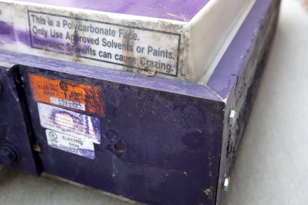 画像18: dp-251008-19 【店頭ピックのみ・発送不可】TACO BELL 1990's-2000's Drive-Thru "Enter" Sign