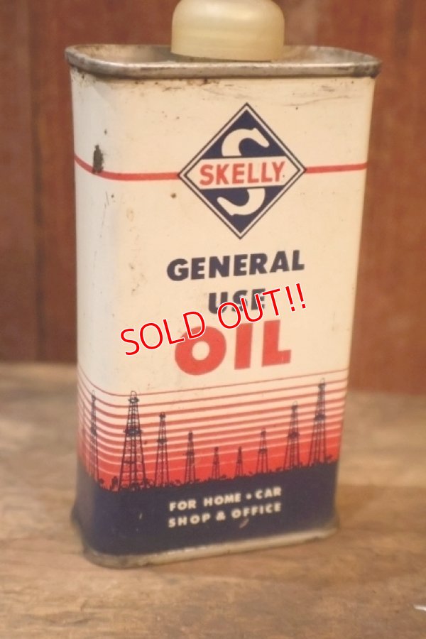 画像2: dp-251008-77 SKELLY OIL COMPANY / 1970's GENERAL USE HANDY OIL CAN
