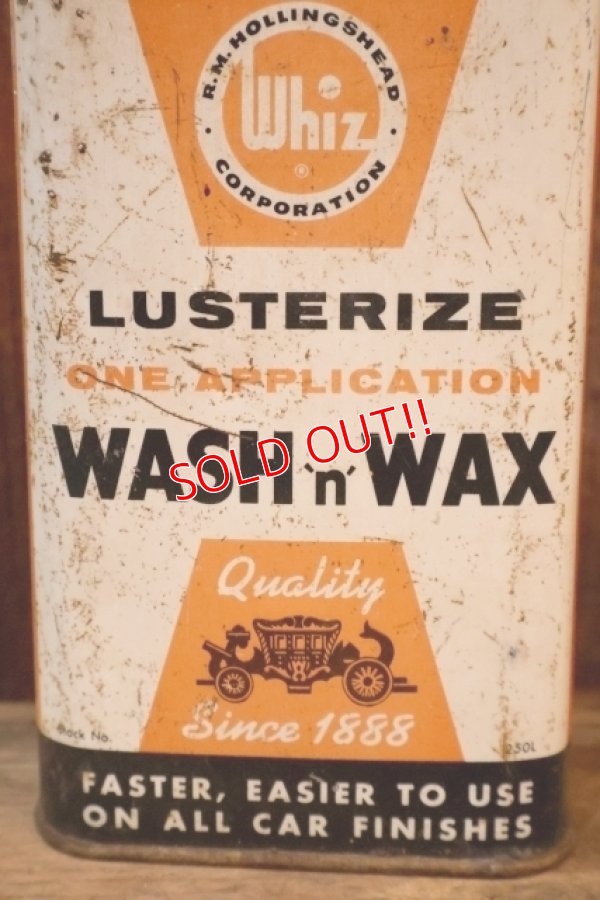 画像2: dp-251008-87 Whiz LUSTERIZE WASH 'n' WAX CAN