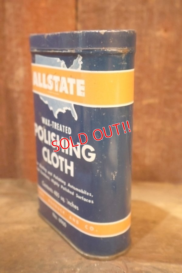 画像3: dp-251008-87 ALLSTATE WAX-TREATED POLISHING CLOTH CAN