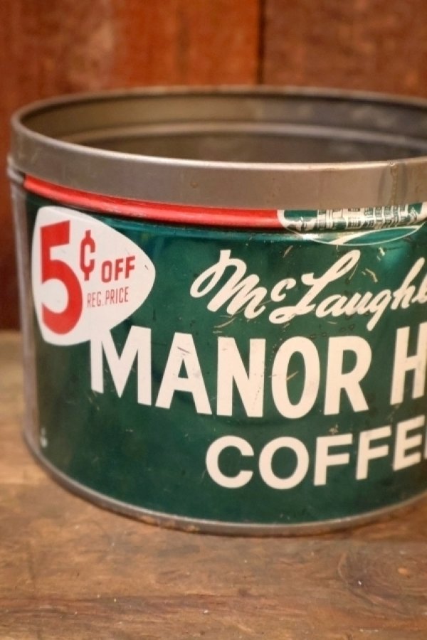 画像4: dp-251010-06 MANOR HOUSE COFFEE Tin Can