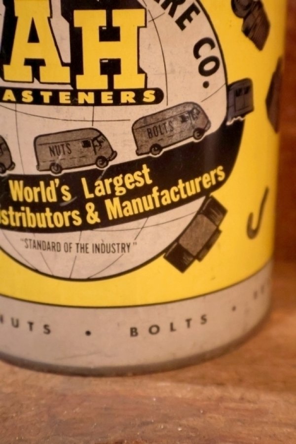 画像2: dp-251010-12 AUTOMOTIVE HARDWARE CO. 1940's-1950's AH FASTENERS TIN CAN (D)