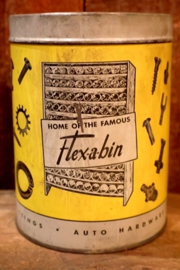 画像4: dp-251010-09 AUTOMOTIVE HARDWARE CO. 1940's-1950's AH FASTENERS TIN CAN (A)