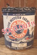 dp-251008-86 IOWA FARM SUPPLY COMPANY 1950's FARM SERVICE GREASE 40 LBS. CAN