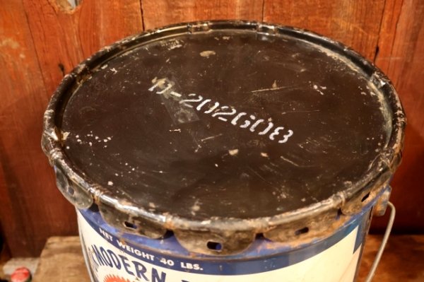 画像7: dp-251008-86 IOWA FARM SUPPLY COMPANY 1950's FARM SERVICE GREASE 40 LBS. CAN