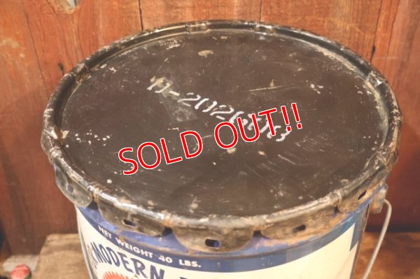 画像7: dp-251008-86 IOWA FARM SUPPLY COMPANY 1950's FARM SERVICE GREASE 40 LBS. CAN