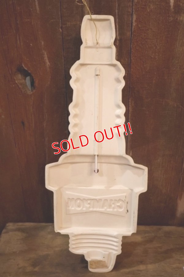 画像10: dp-251008-49 CHAMPION SPARK PLUGS 1960's-1970's Thermometer