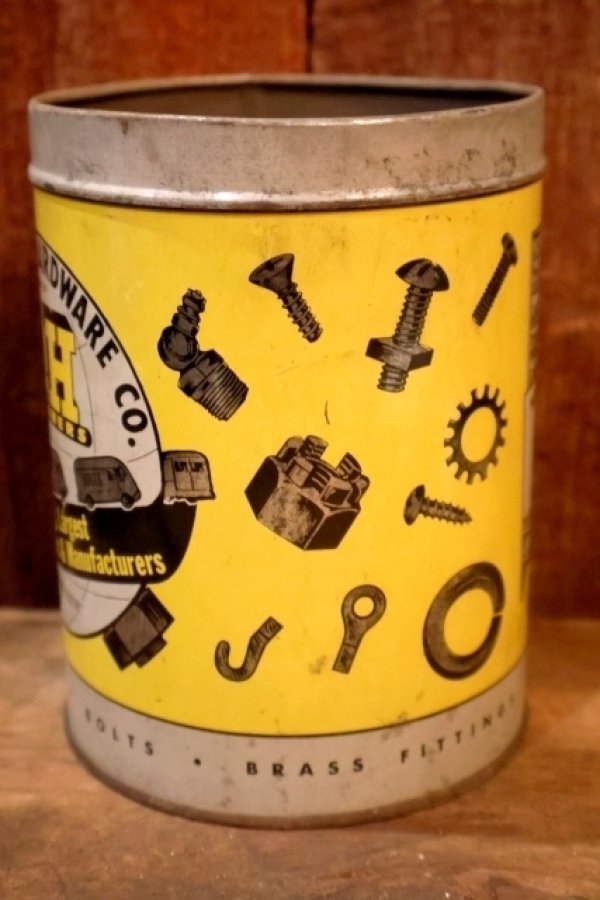 画像5: dp-251010-12 AUTOMOTIVE HARDWARE CO. 1940's-1950's AH FASTENERS TIN CAN (D)
