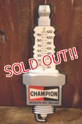 dp-251008-49 CHAMPION SPARK PLUGS 1960's-1970's Thermometer