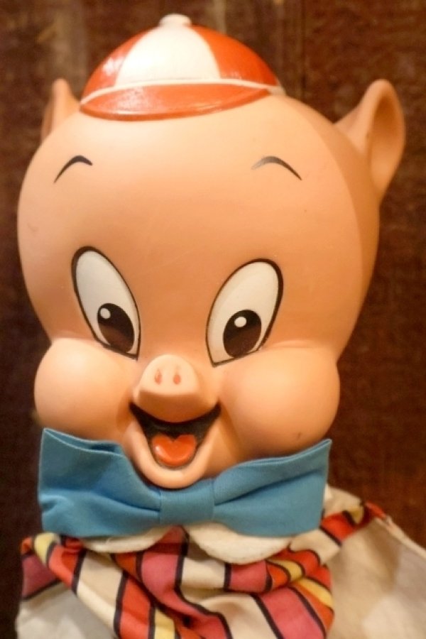 画像2: ct-241008-53 Porky Pig / MATTEL 1960's Talking Puppet