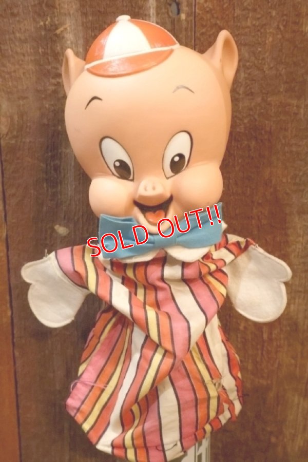 画像1: ct-241008-53 Porky Pig / MATTEL 1960's Talking Puppet