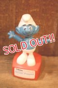 ct-251010-01 Smurf / Helm 1980's Push Puppet