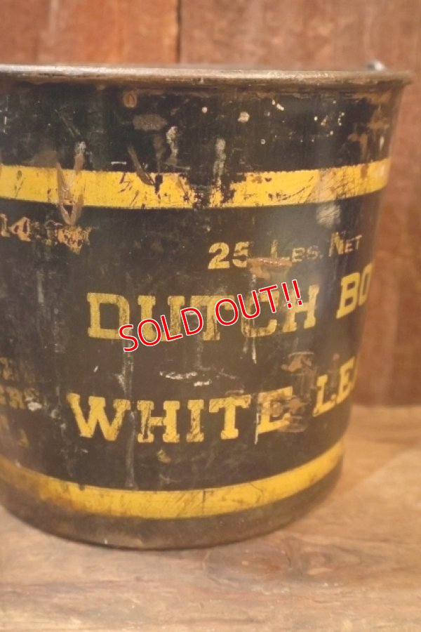 画像3: dp-251010-05 NATIONAL LEAD COMPANY / DUTCH BOY WHITE LEAD 1950's-1960's BUCKET