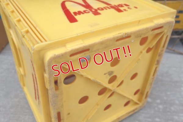 画像14: dp-251010-01 McDonald's 1960's-1970's Plastic Milk Crate