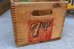 画像11: dp-251010-02 7 Up 1950's Wood Box (11)
