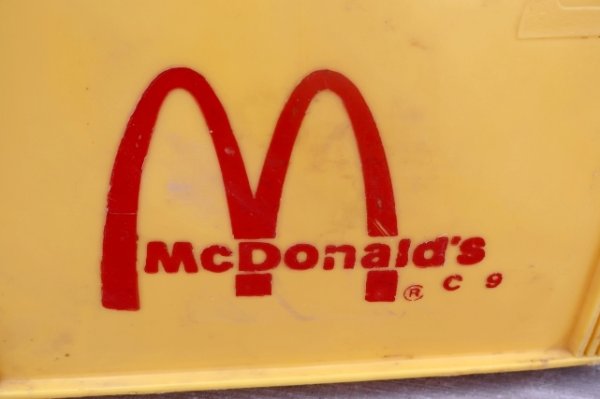 画像2: dp-251010-01 McDonald's 1960's-1970's Plastic Milk Crate