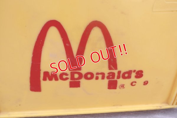 画像2: dp-251010-01 McDonald's 1960's-1970's Plastic Milk Crate