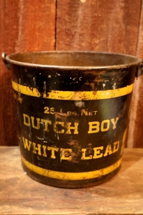 画像2: dp-251010-05 NATIONAL LEAD COMPANY / DUTCH BOY WHITE LEAD 1950's-1960's BUCKET