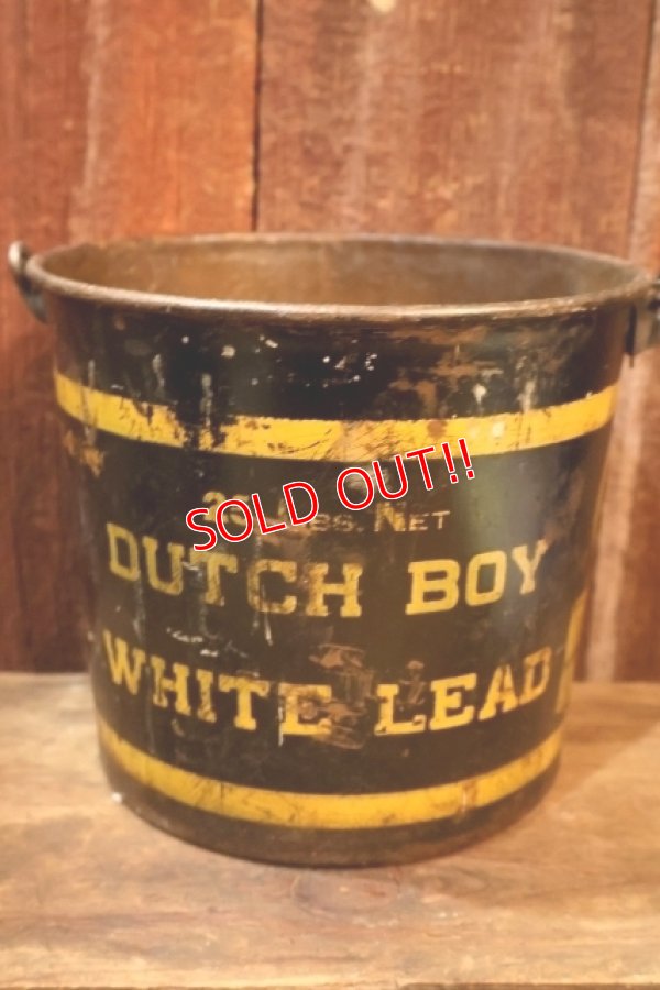 画像2: dp-251010-05 NATIONAL LEAD COMPANY / DUTCH BOY WHITE LEAD 1950's-1960's BUCKET