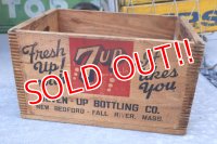 dp-251010-02 7 Up 1950's Wood Box