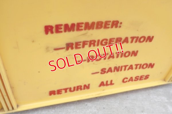 画像8: dp-251010-01 McDonald's 1960's-1970's Plastic Milk Crate