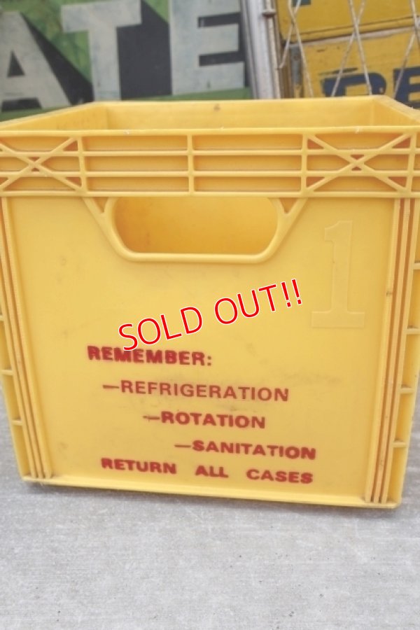 画像5: dp-251010-01 McDonald's 1960's-1970's Plastic Milk Crate