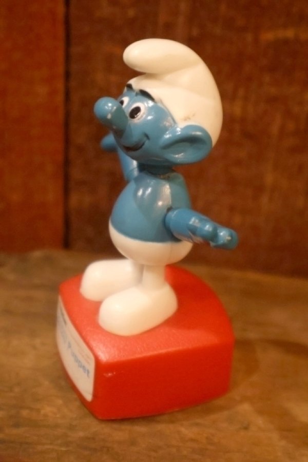 画像3: ct-251010-01 Smurf / Helm 1980's Push Puppet
