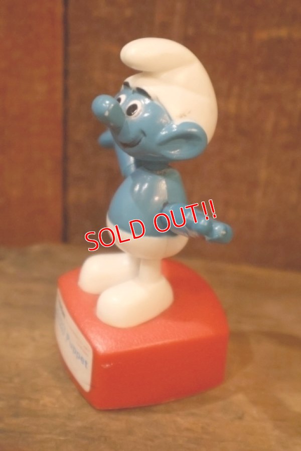 画像3: ct-251010-01 Smurf / Helm 1980's Push Puppet
