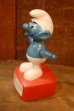 画像3: ct-251010-01 Smurf / Helm 1980's Push Puppet (3)