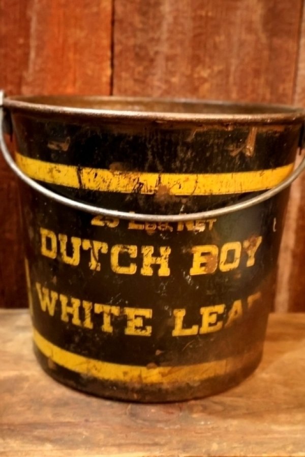 画像4: dp-251010-05 NATIONAL LEAD COMPANY / DUTCH BOY WHITE LEAD 1950's-1960's BUCKET