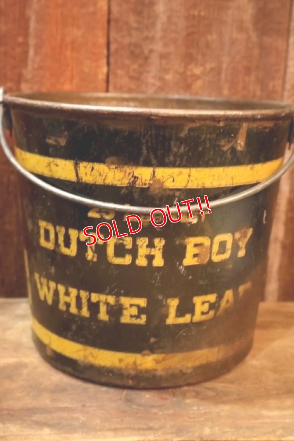 画像4: dp-251010-05 NATIONAL LEAD COMPANY / DUTCH BOY WHITE LEAD 1950's-1960's BUCKET