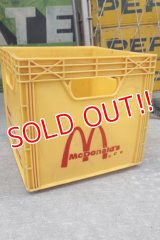 dp-251010-01 McDonald's 1960's-1970's Plastic Milk Crate