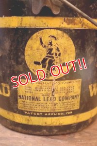 dp-251010-05 NATIONAL LEAD COMPANY / DUTCH BOY WHITE LEAD 1950's-1960's BUCKET
