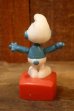画像6: ct-251010-01 Smurf / Helm 1980's Push Puppet (6)