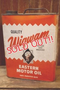 dp-251008-87 Wigwam EASTERN MOTOR OIL 2 U.S. GALLONS CAN