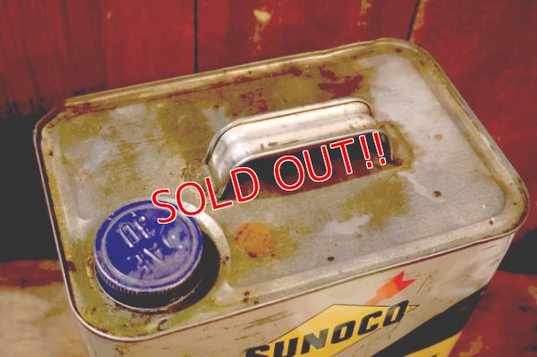画像6: dp-251008-87 SUNOCO MERCURY MOTOR OIL 2 U.S. GALLONS CAN