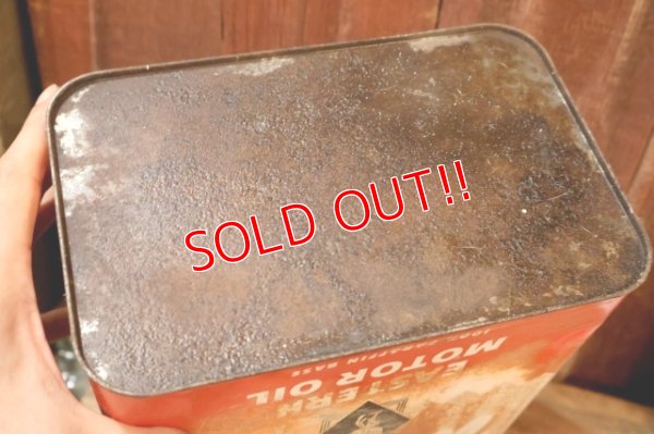 画像8: dp-251008-87 Wigwam EASTERN MOTOR OIL 2 U.S. GALLONS CAN