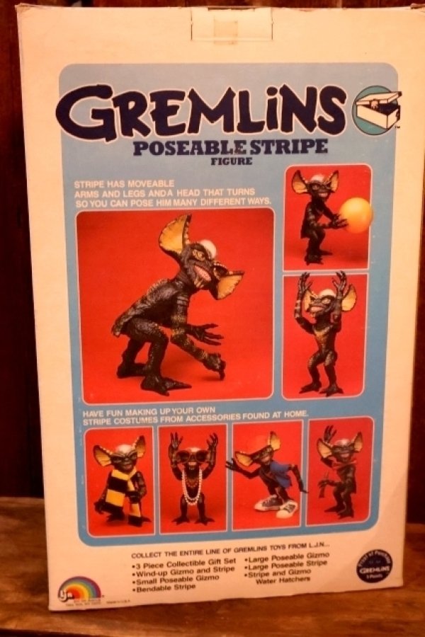 画像7: ct-251010-10 GRENLiNS / LJN 1984 STRIPE POSEABLE FIGURE